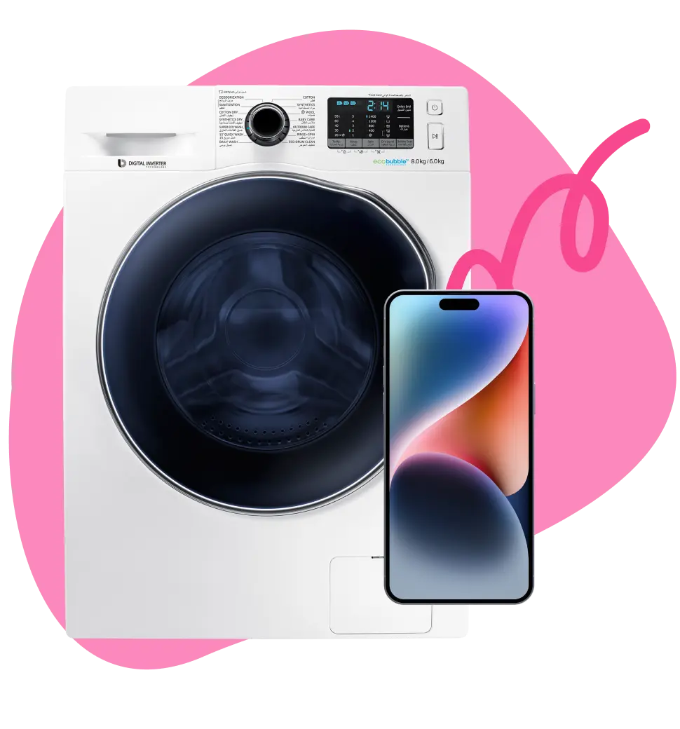 Washing machine & Mobile phone